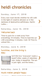 Mobile Screenshot of heidichronicles.net